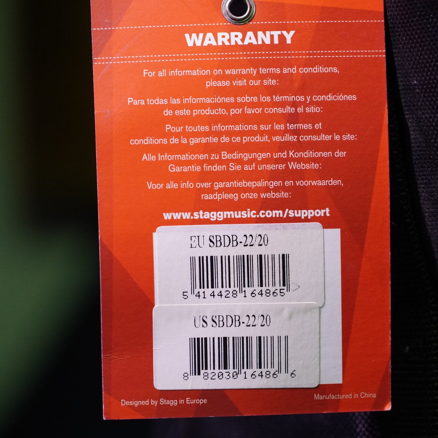 Stagg 22"x20" Professional Bass Drum Case