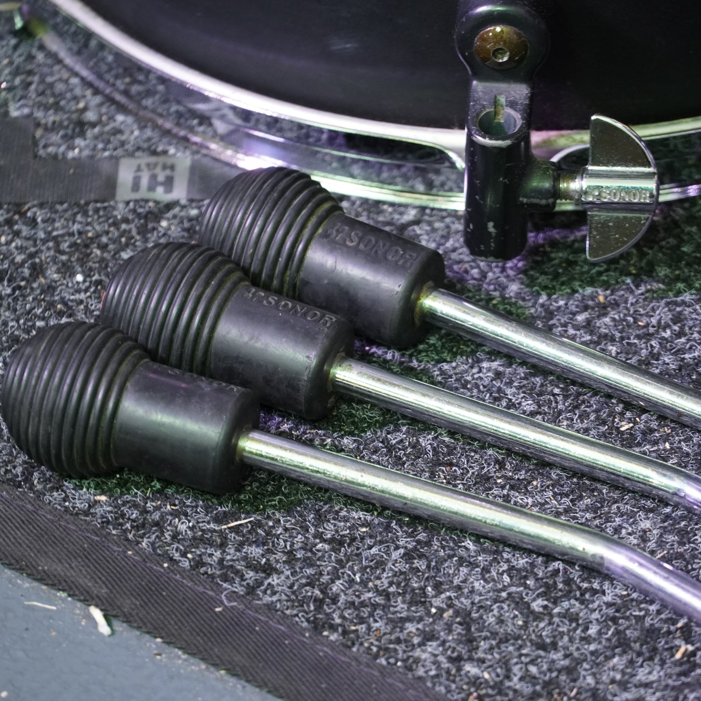 Sonor Sonic Plus II Bop Drum Kit in Matte Black (Shell Pack)