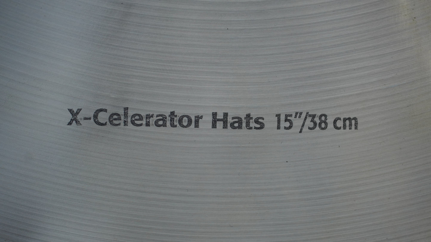 Sabian HHX X-Celerator 15" Hi-Hat Bottom Cymbal Only