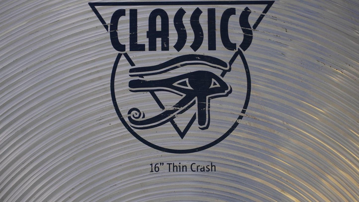 Meinl Classics 16" Thin Crash Cymbal