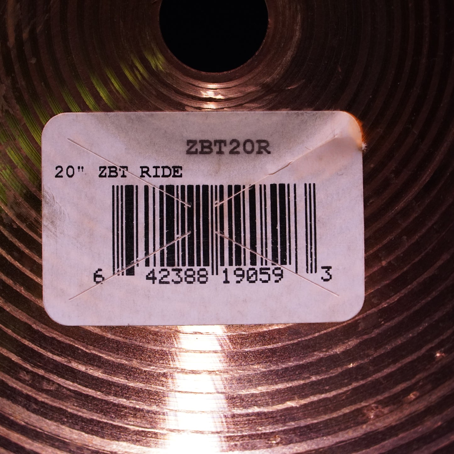 Zildjian ZBT 20" Ride Cymbal