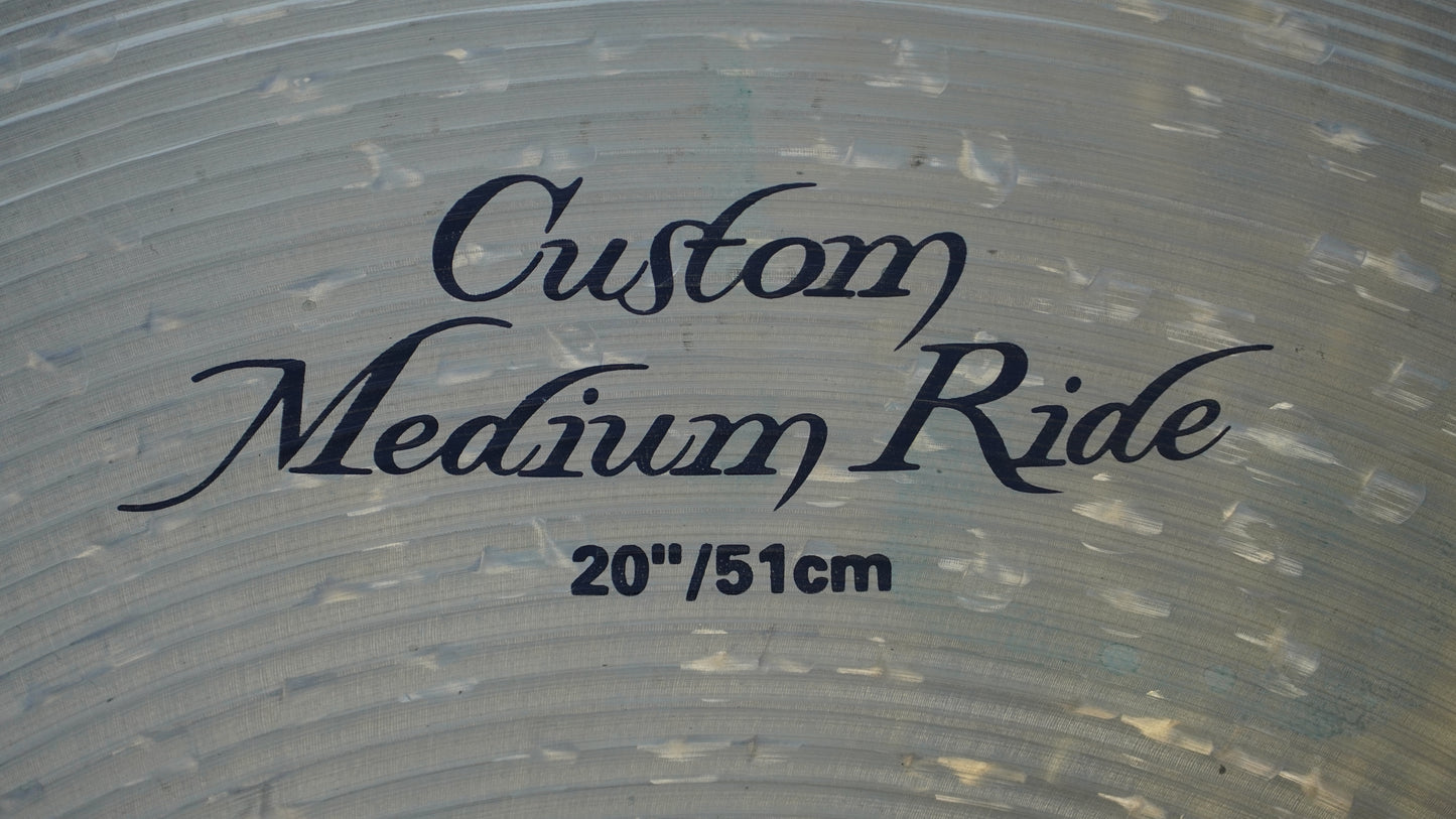 Zildjian K Custom Medium 20" Ride Cymbal