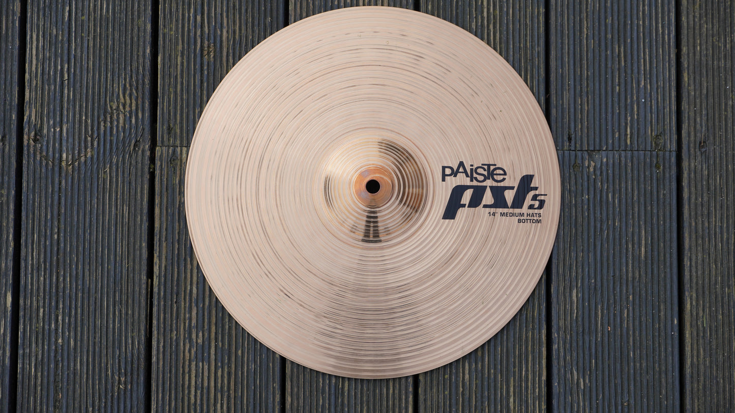 Paiste PST 5 14" Medium Hi-Hat Cymbals