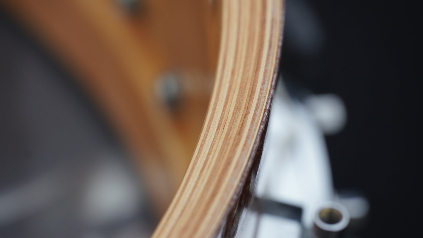 DW Collectors 14"x5" Ten And Six All-Maple Snare Drum in Gold Glass Finish 2008