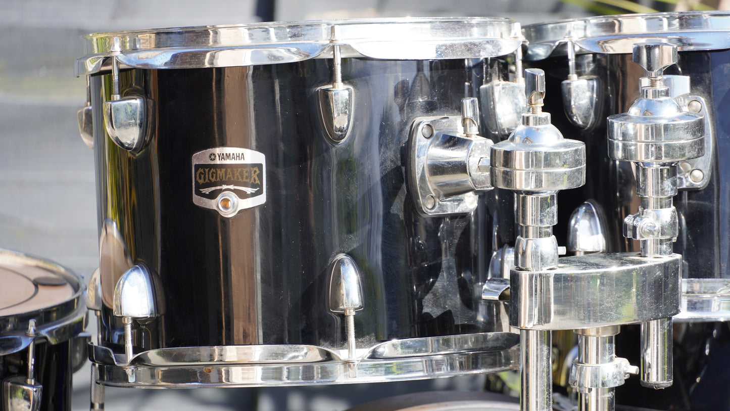 Yamaha Gigmaker 5-Piece Shell Pack Drum Kit in Black