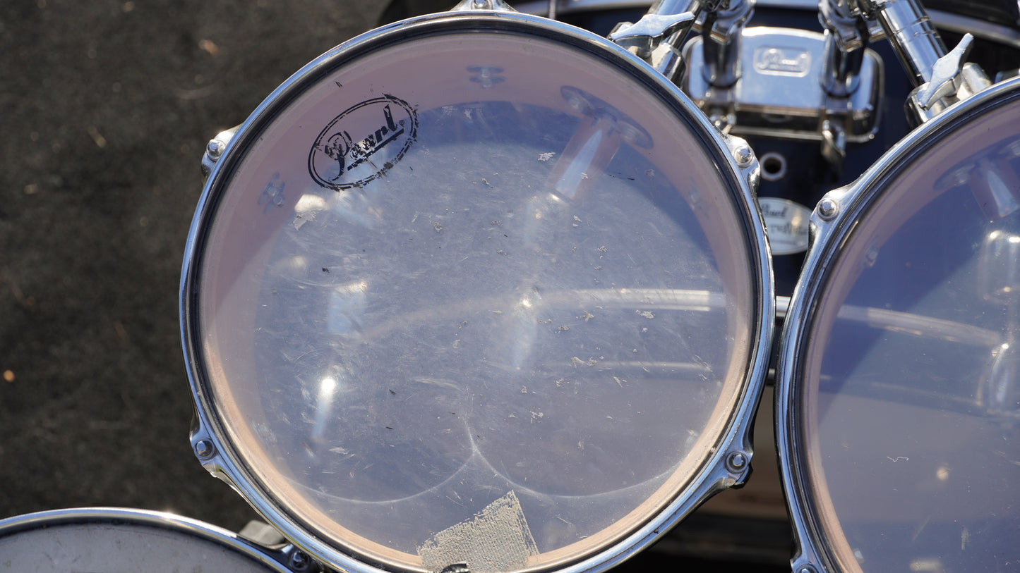 Pearl Rhythm Traveler 5-Piece Shell Pack Drum Kit in Black