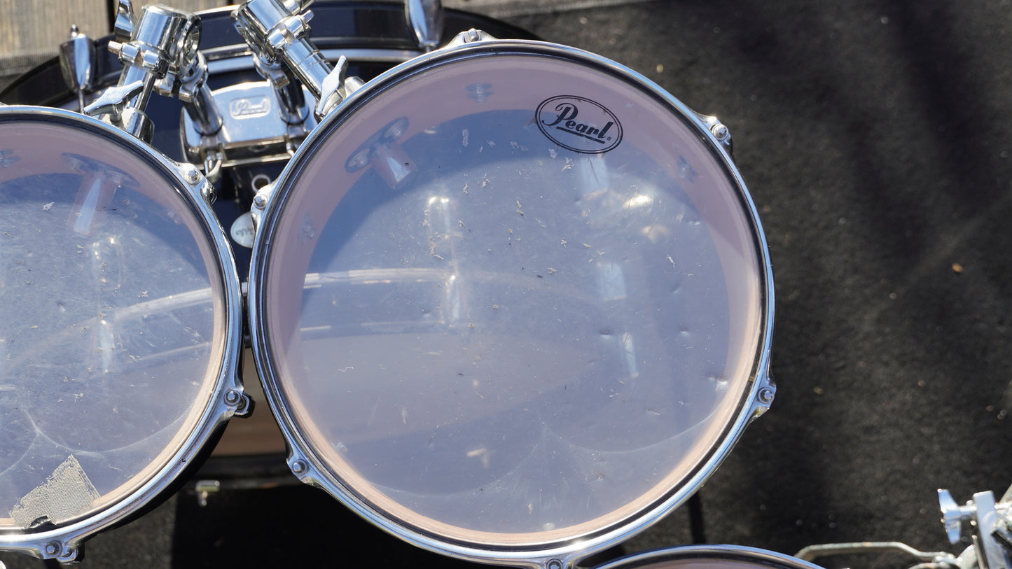 Pearl Rhythm Traveler 5-Piece Shell Pack Drum Kit in Black