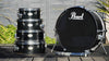 Pearl Rhythm Traveler 5-Piece Shell Pack Drum Kit in Black