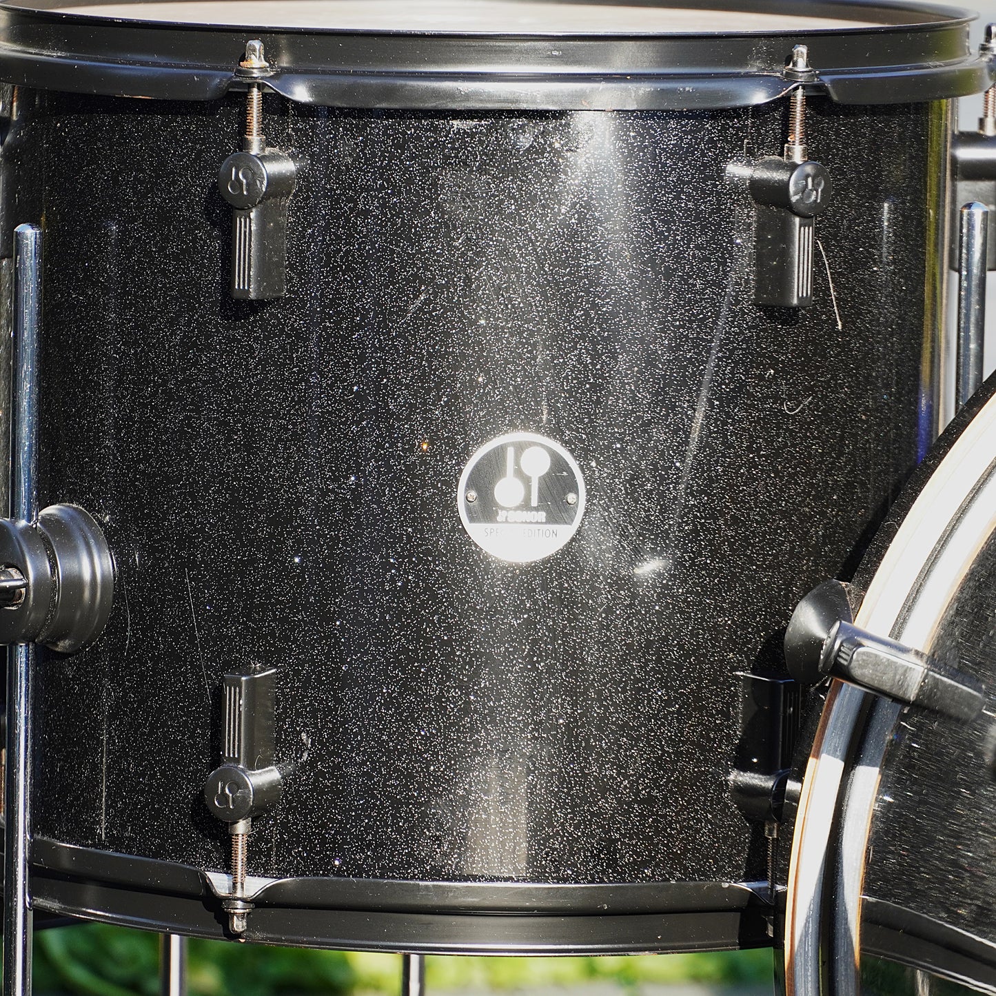 Sonor Special Edition Shell Pack in Black Sparkle