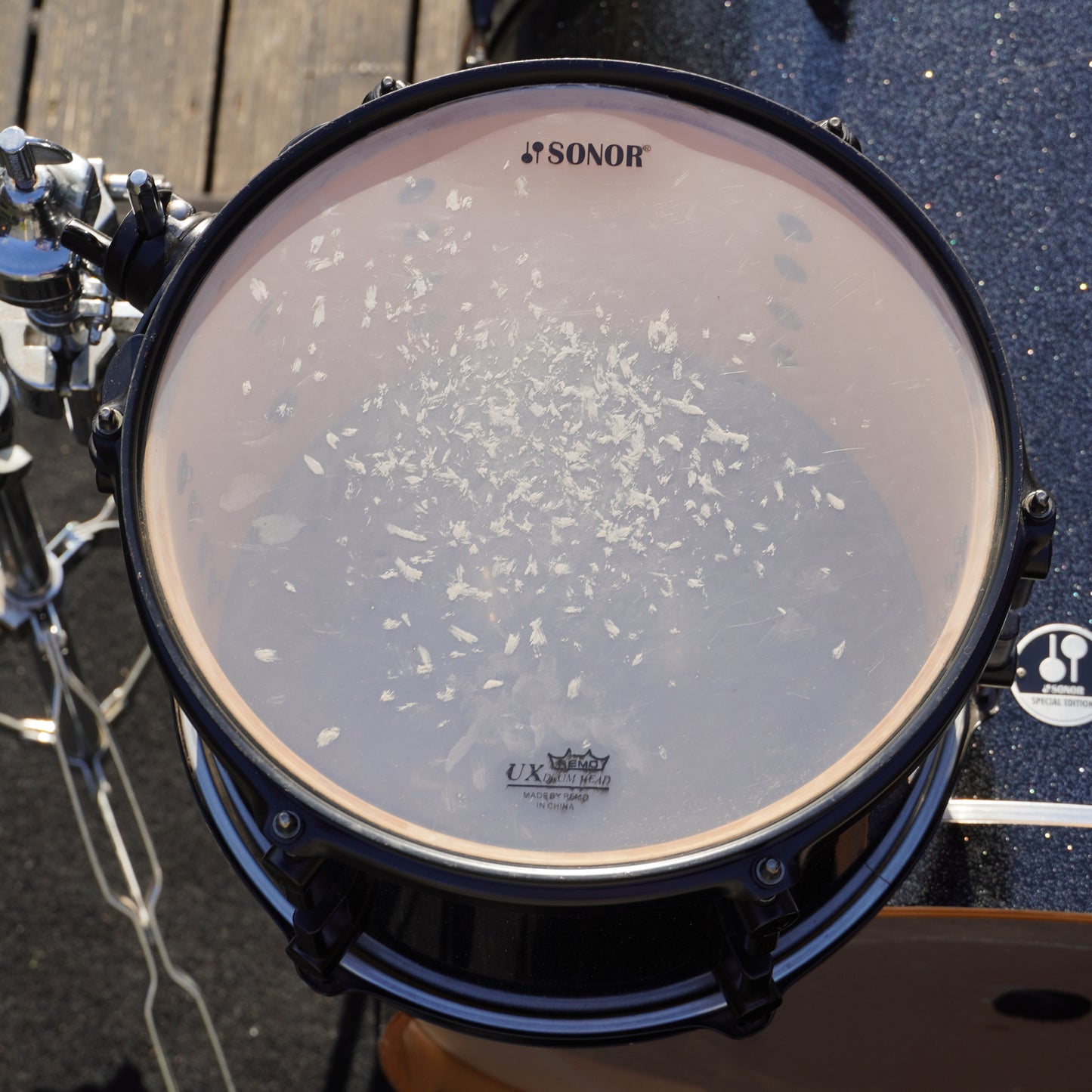 Sonor Special Edition Shell Pack in Black Sparkle