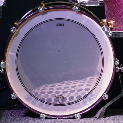 Mapex Orion Classic Series Drum Kit in Transparent Violet Birds Eye (Shell Pack)