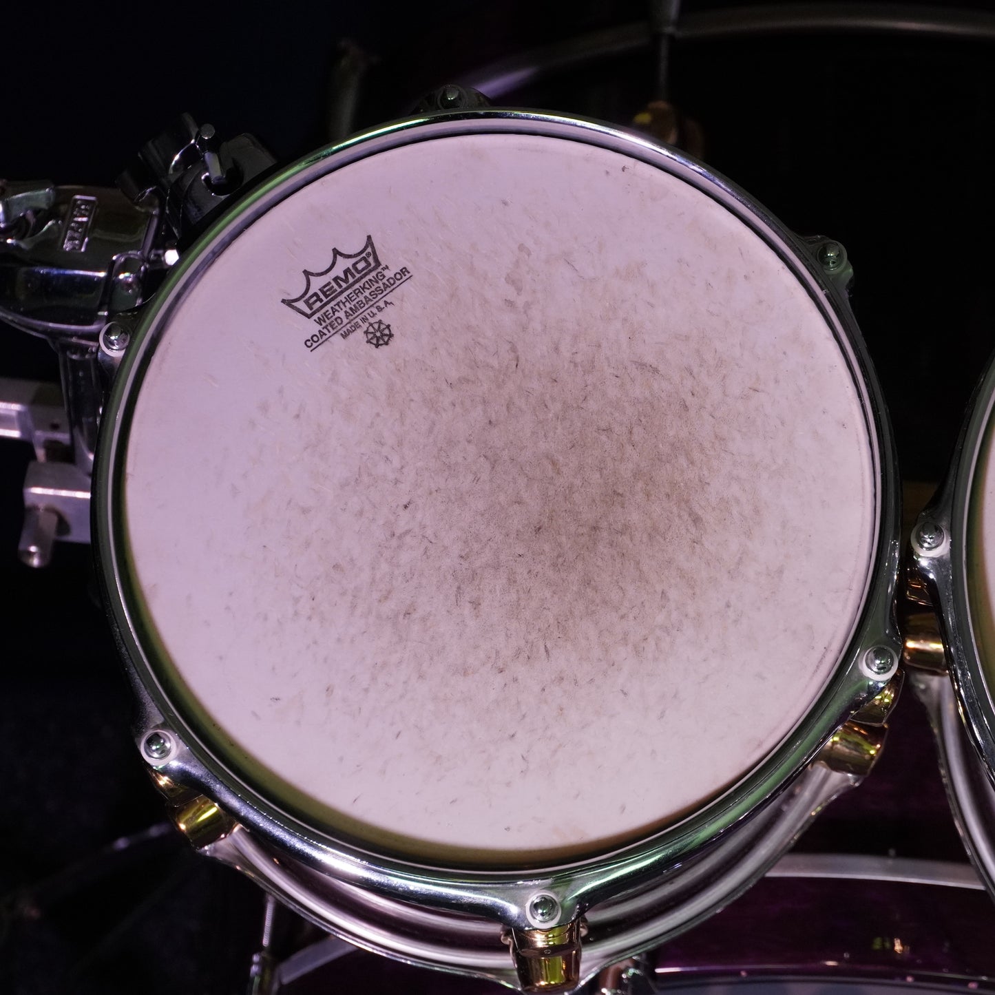 Mapex Orion Classic Series Drum Kit in Transparent Violet Birds Eye (Shell Pack)