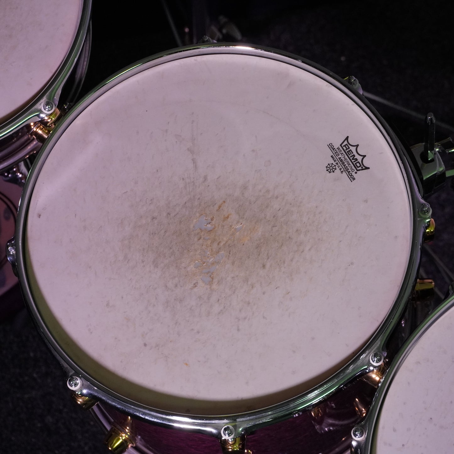 Mapex Orion Classic Series Drum Kit in Transparent Violet Birds Eye (Shell Pack)