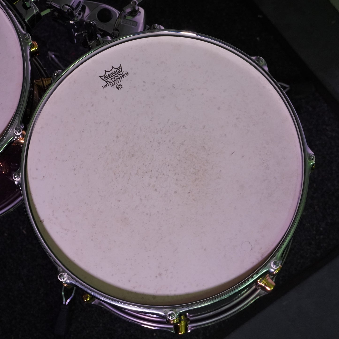 Mapex Orion Classic Series Drum Kit in Transparent Violet Birds Eye (Shell Pack)