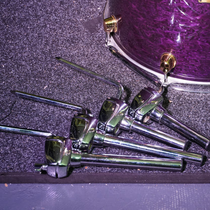 Mapex Orion Classic Series Drum Kit in Transparent Violet Birds Eye (Shell Pack)