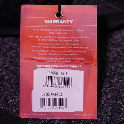 Stagg 14"x6.5" Professional Snare Drum Case