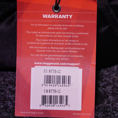 Stagg 12"x11" Professional Tom Case