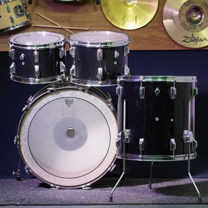 Rogers USA Londoner 1972 Drum Kit in Black (Shell Pack)