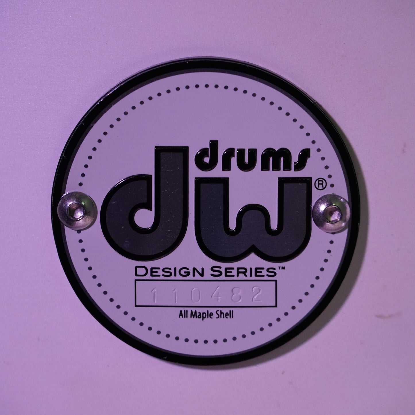 DW Design HVLT Maple Drum Kit in White (Shell Pack)