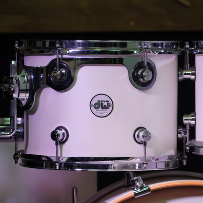 DW Design HVLT Maple Drum Kit in White (Shell Pack)