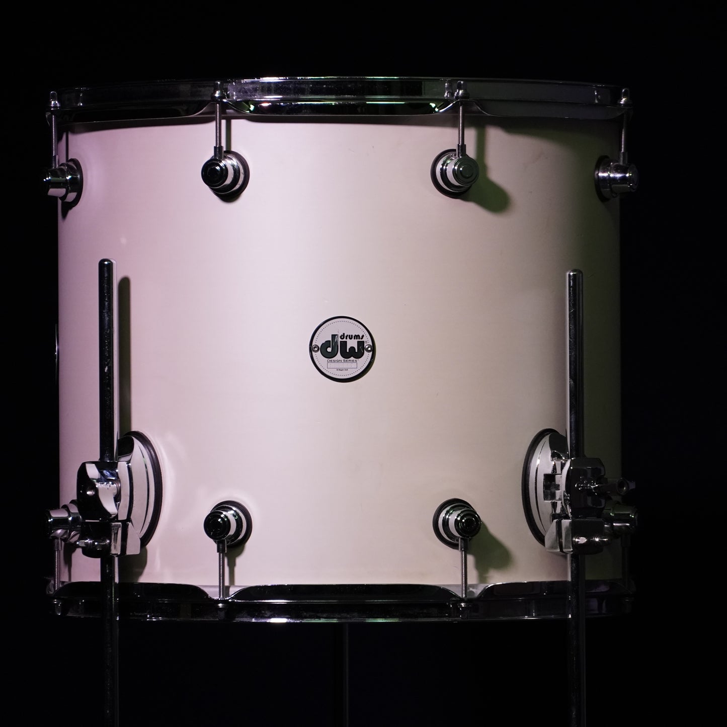 DW Design HVLT Maple Drum Kit in White (Shell Pack)