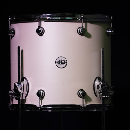 DW Design HVLT Maple Drum Kit in White (Shell Pack)