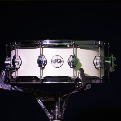 DW Design HVLT Maple Drum Kit in White (Shell Pack)