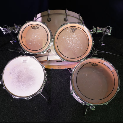 DW Design HVLT Maple Drum Kit in White (Shell Pack)