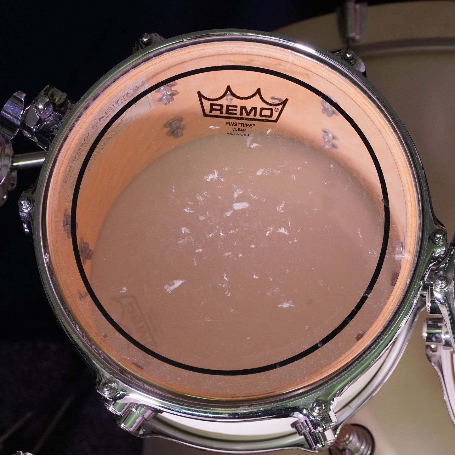 DW Design HVLT Maple Drum Kit in White (Shell Pack)