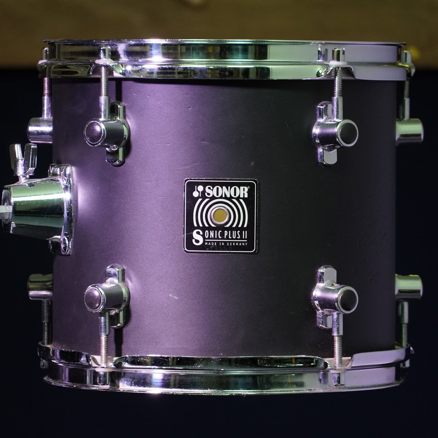 Sonor Sonic Plus II Bop Drum Kit in Matte Black (Shell Pack)