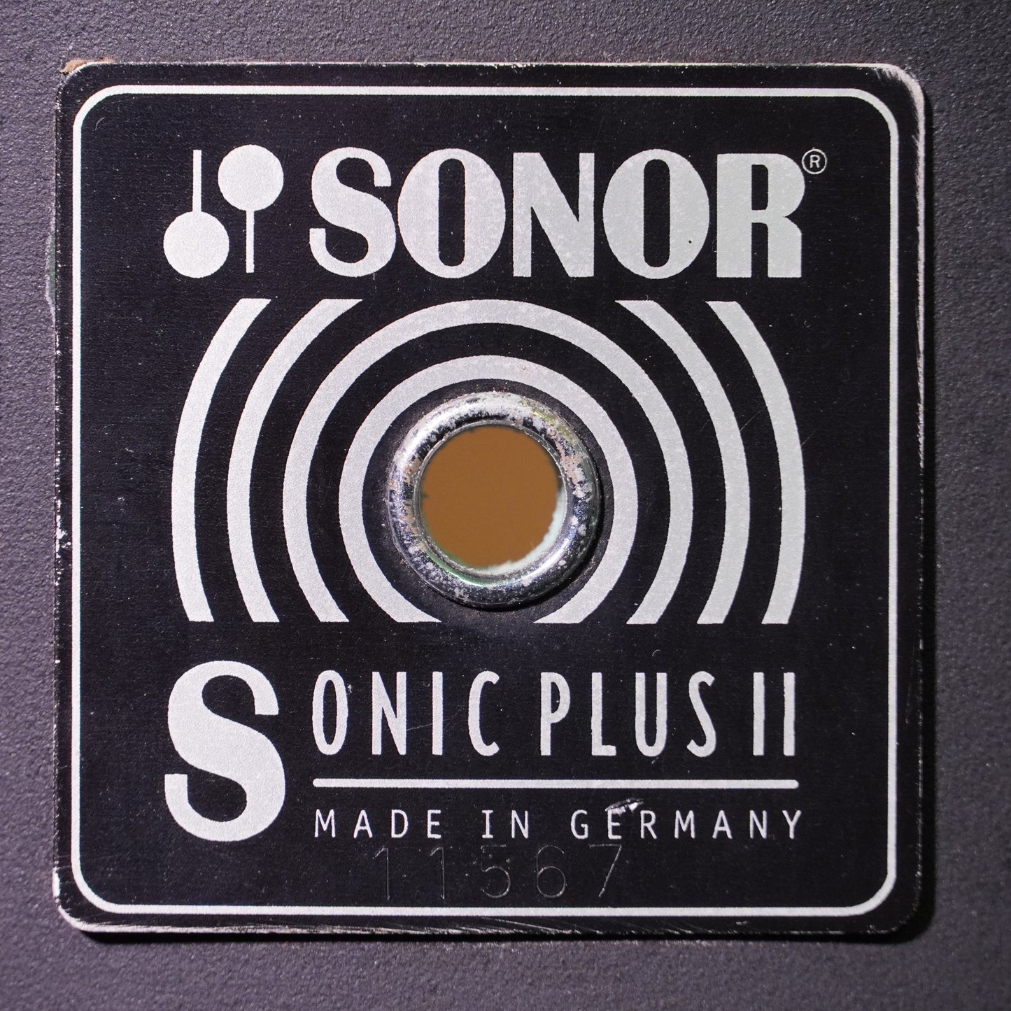 Sonor Sonic Plus II Bop Drum Kit in Matte Black (Shell Pack)