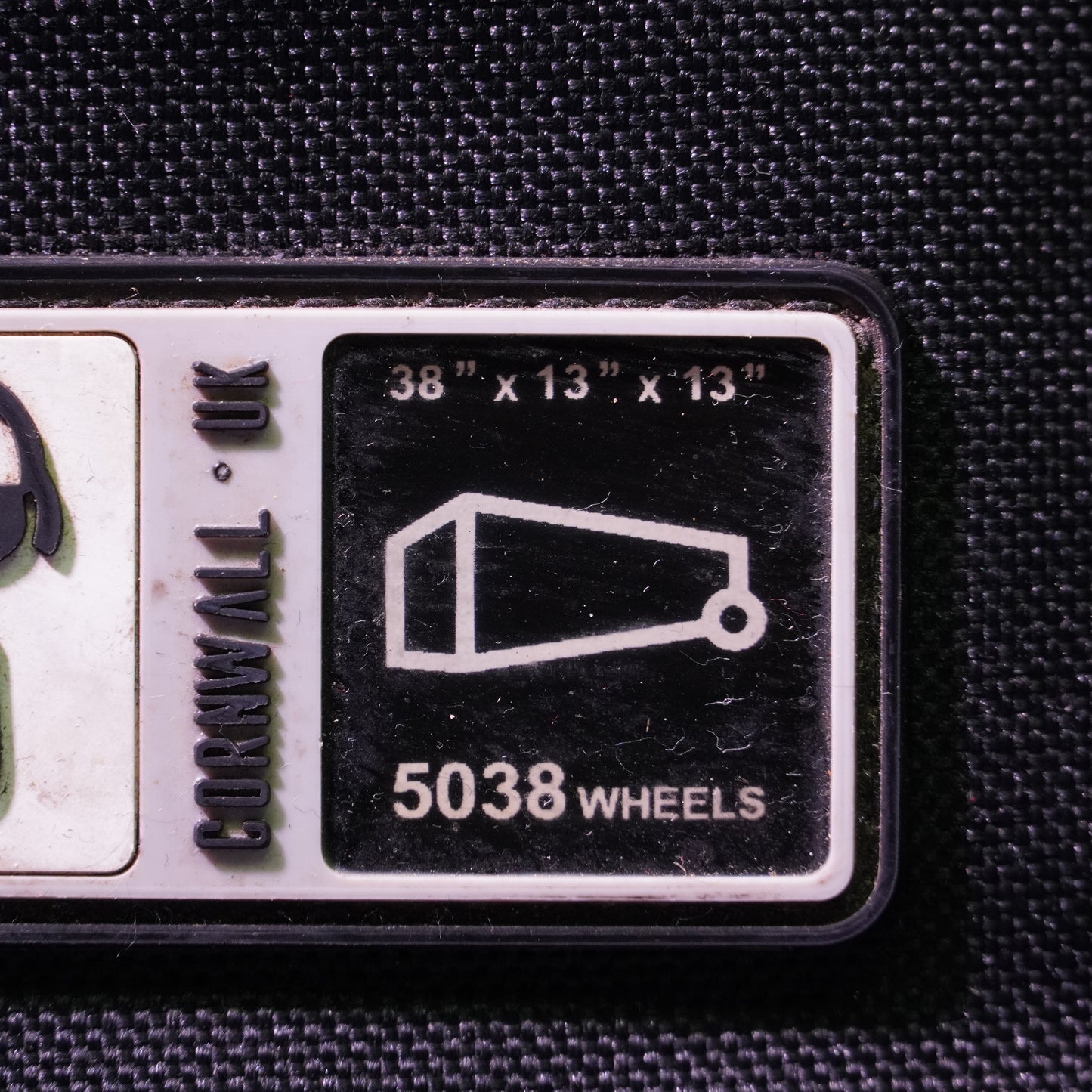 Protection Racket 5038 38"x13"x13" Hardware Case w/ Wheels