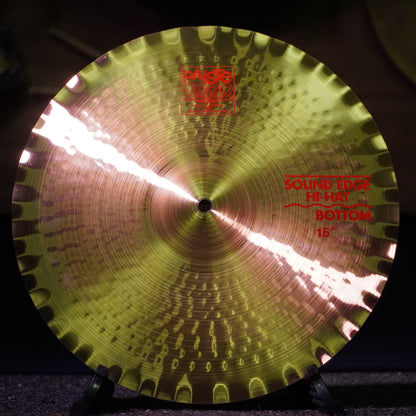 Paiste 2002 15" Sound Edge Hi-Hat Cymbals