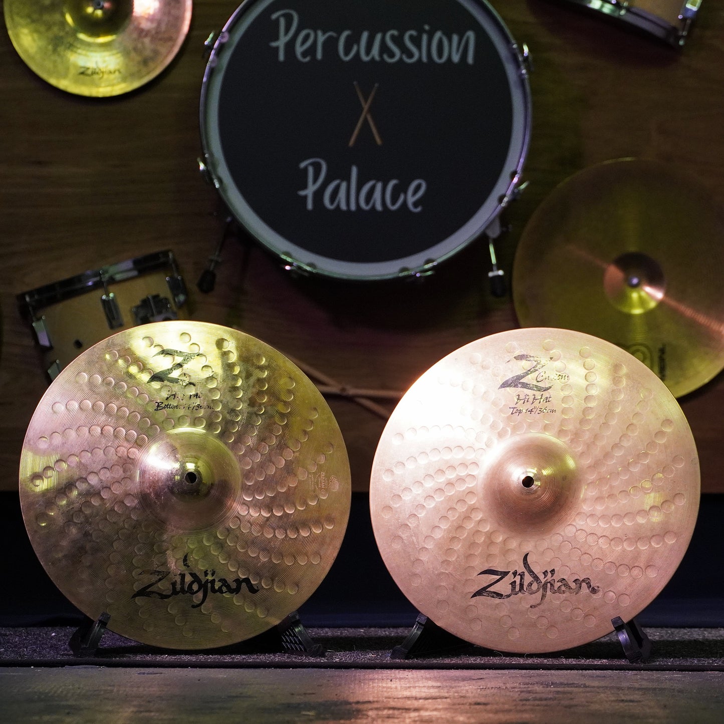 Zildjian 14" Z Custom Hi-Hat Cymbals