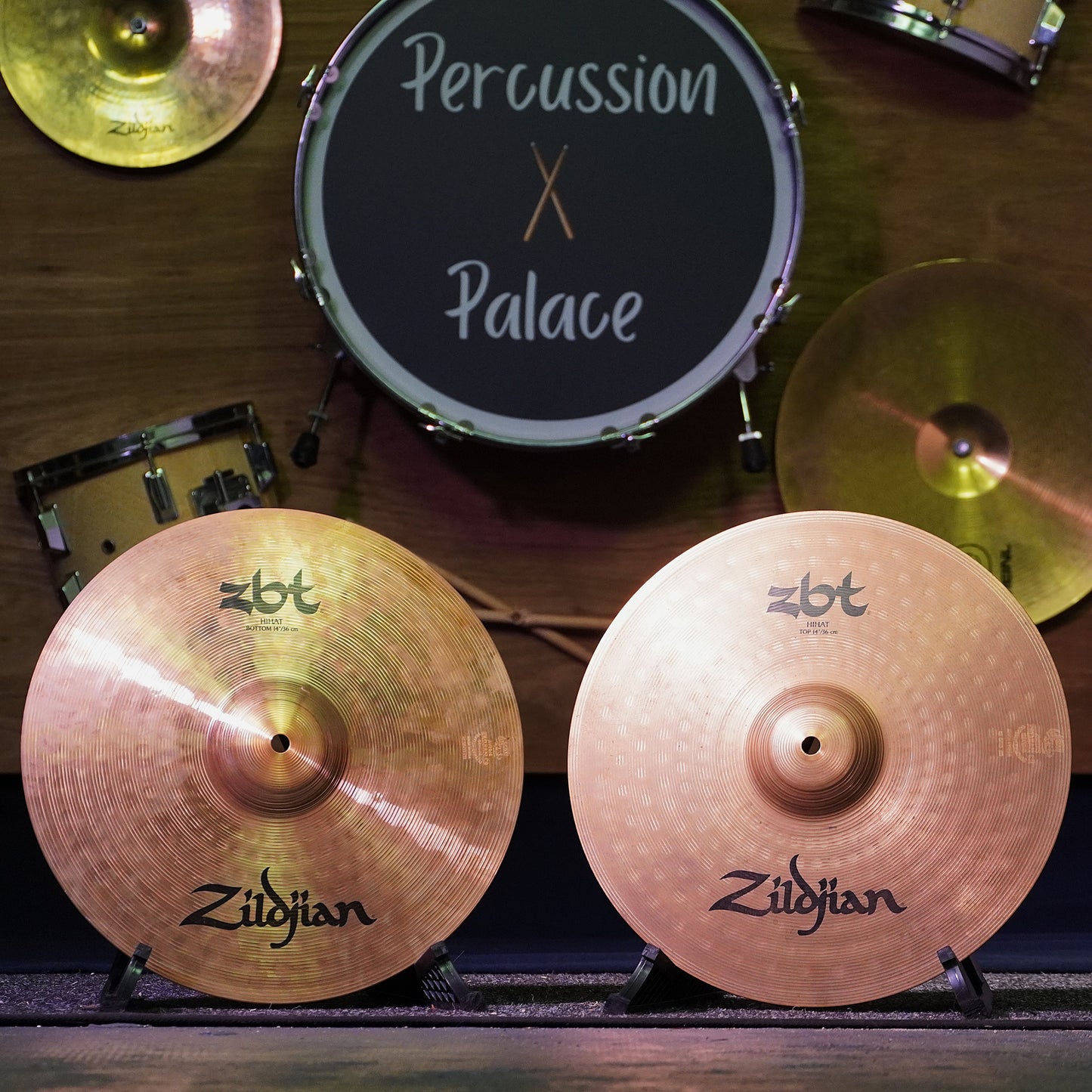 Zildjian 14" ZBT Hi-Hat Cymbals