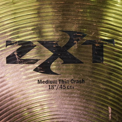 Zildjian ZXT 18" Medium Thin Crash Cymbal (CUT DOWN TO 16")