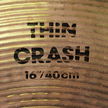 Zildjian A 16" Thin Crash Cymbal