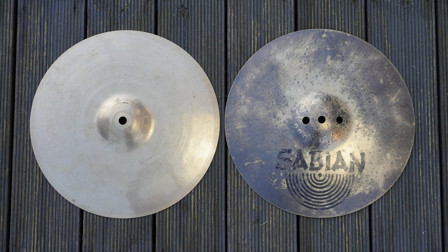 Sabian AAX Fusion 13" Hi-Hat Cymbals