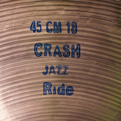 Bosphorus Antique Series 18" Jazz Crash / Ride Cymbal 1746g