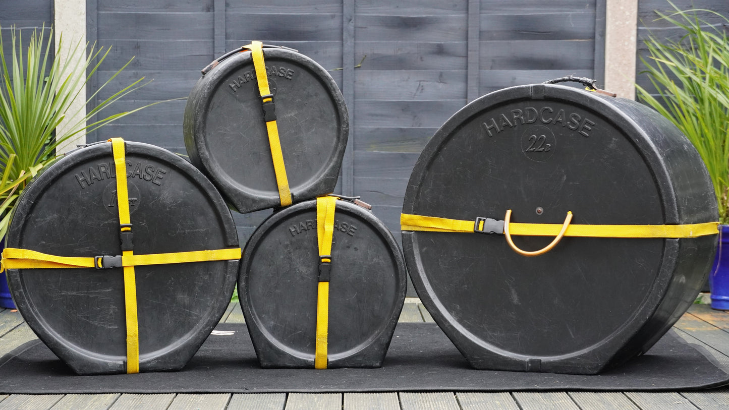 Hardcase Drum Case Set 22", 12", 13", 16"