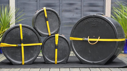 Hardcase Drum Case Set 22", 12", 13", 16"