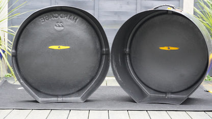 Hardcase Drum Case Set 22", 12", 13", 16"