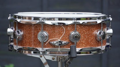 DW Collectors 14"x5" Ten And Six All-Maple Snare Drum in Gold Glass Finish 2008
