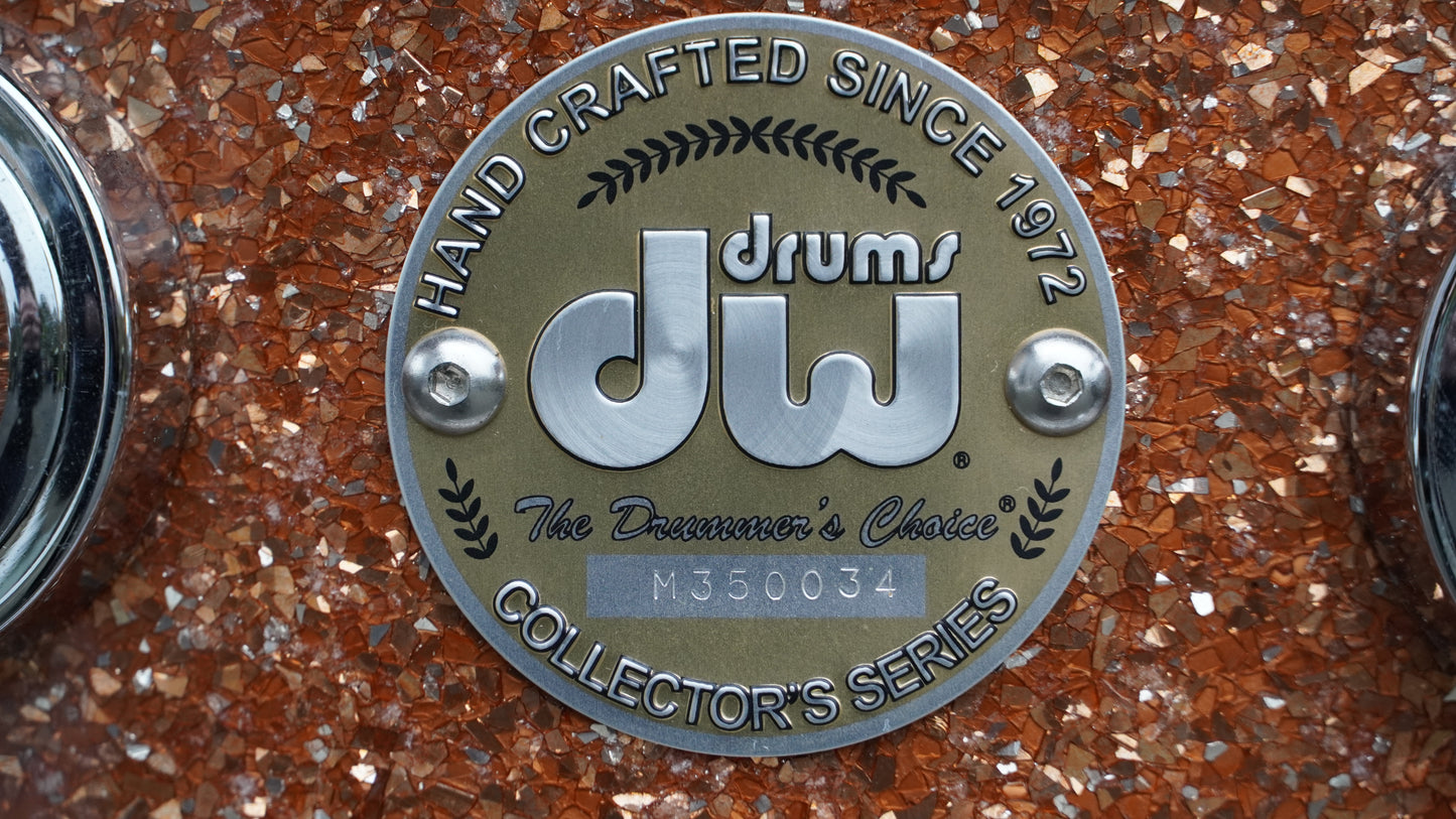 DW Collectors 14"x5" Ten And Six All-Maple Snare Drum in Gold Glass Finish 2008