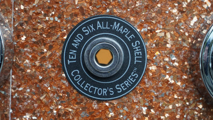 DW Collectors 14"x5" Ten And Six All-Maple Snare Drum in Gold Glass Finish 2008