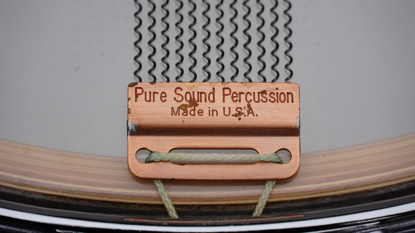 DW Collectors 14"x5" Ten And Six All-Maple Snare Drum in Gold Glass Finish 2008