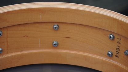 DW Collectors 14"x5" Ten And Six All-Maple Snare Drum in Gold Glass Finish 2008