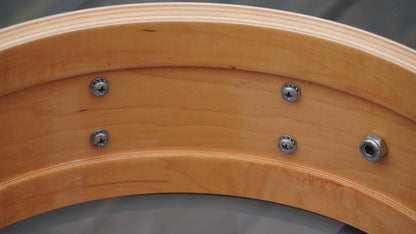 DW Collectors 14"x5" Ten And Six All-Maple Snare Drum in Gold Glass Finish 2008