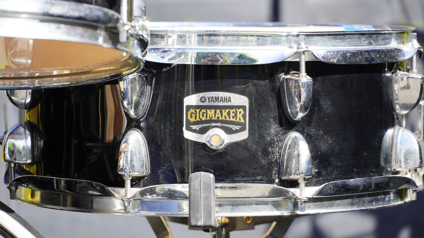 Yamaha Gigmaker 5-Piece Shell Pack Drum Kit in Black
