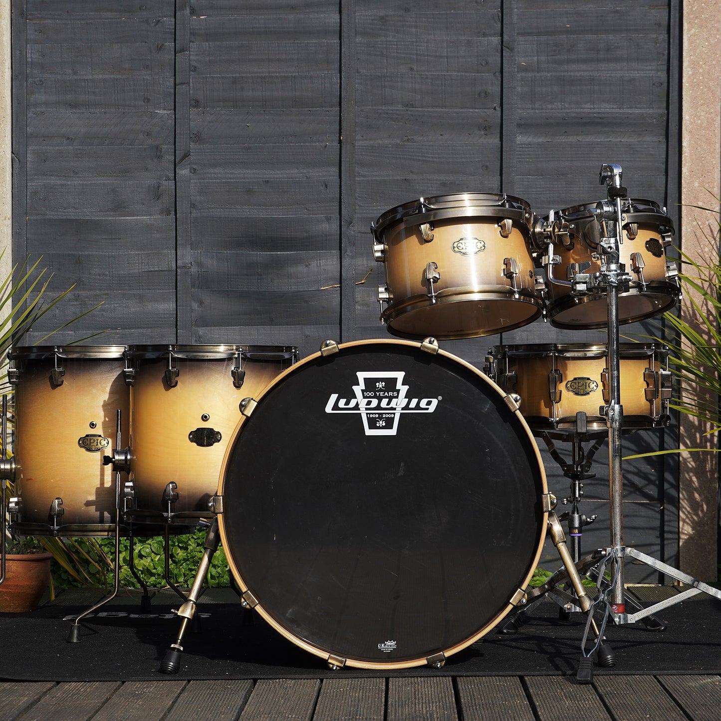 Ludwig Epic ProBeat Shell Pack in Natural/Blackburst